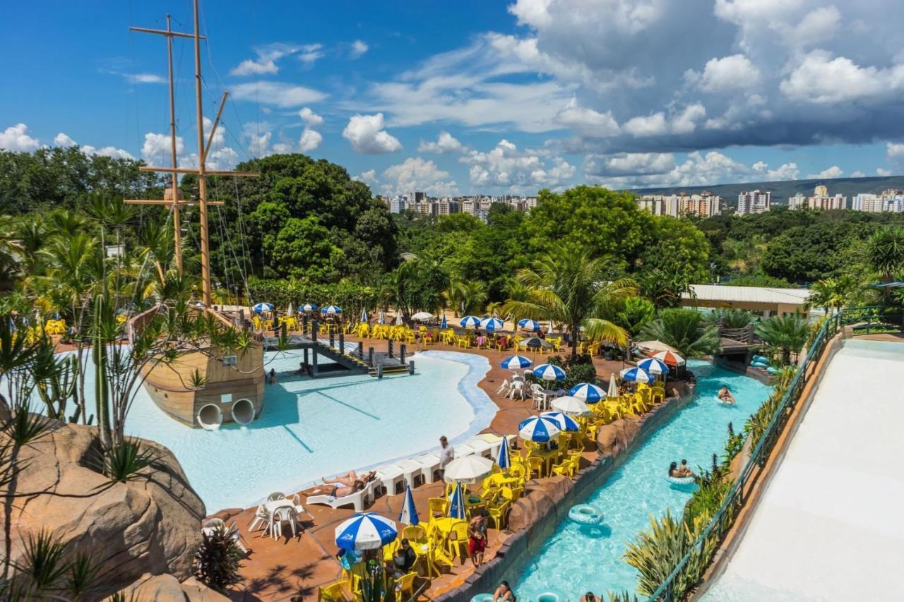Piazza Diroma Com Acesso Ao Acqua Park E Splash Caldas Novas Exterior foto